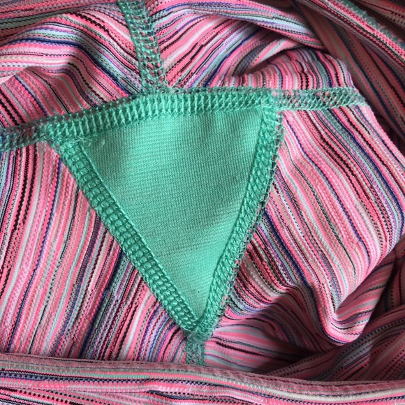 Lululemon Wonder Under Pant III *Luxstreme - Cyber Stripe Flash Light Menthol - Picture 7 of 7